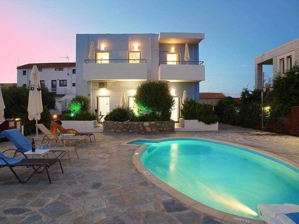 Almiris Seaside Apartments Алмирида Экстерьер фото